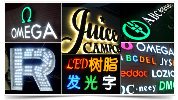 Rotulación 3D, led signs, illuminatd signs