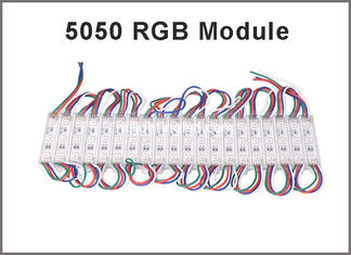 China la luz cambiable de la decoración del color de los módulos de la luz 3led del módulo de 12V 5050SMD RGB LED llevó la publicidad de la letra de canal del contraluz proveedor