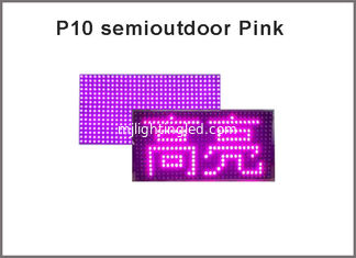 CHINA 5V pican la pantalla de visualización llevada señalización publicitaria del tablero de mensajes del semioutdoor 320*160m m del módulo de la pantalla de LED P10 proveedor