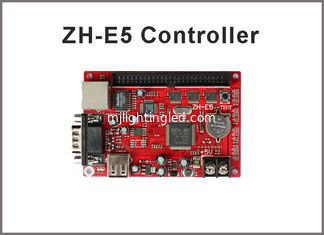China el zhonghang llevó el usb del pixel de la tarjeta de regulador ZH-E5 256*640/el serial/la pantalla llevada muestra llevada p10 de la etapa del puerto Ethernet proveedor