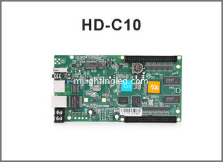 CHINA Regulador a todo color de conexión en cascada asincrónico del puerto de la tarjeta de control de HD-C10 rgb controller/USB proveedor