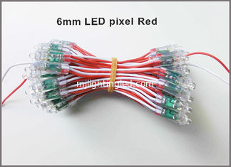 CHINA DC5V 6mm Iluminación de cuerdas LED Rojo Iluminación a prueba de agua Letras de decoración exterior Iluminación de Navidad proveedor
