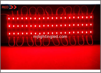 China Prenda impermeable roja de la luz del módulo 3 LED del moldeo a presión 5730 brillantes estupendos LED para la muestra de publicidad de la letra de canal del LED proveedor