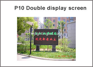 CHINA Exhibición programable al aire libre de la pantalla LED del rojo P10 + del verde del módulo de la prenda impermeable P10 del doble del módulo bicolor del color 1R1G LED proveedor