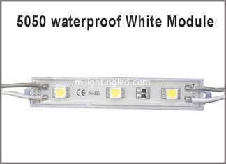 CHINA Prenda impermeable estupenda IP65 DC12V de la lámpara de la luz del módulo DC12V 3leds del brillo 5050 SMD LED para hacer publicidad de luces decorativas proveedor