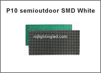 CHINA los módulos llevados P10 de la exhibición de 5V SMD encienden el color blanco 320*160 32*16pixels para la matriz de punto llevada señalización de la publicidad del semioutdoor proveedor