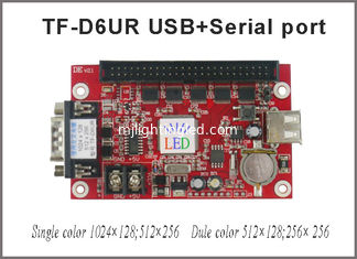 CHINA TF-D6UR 1024*128dots Gran área RS232 y comunicación USB Controller de pantalla de tarjeta de control LED de color único y doble proveedor