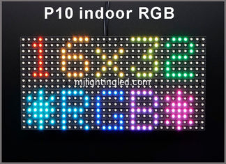 CHINA Módulo interior 320*160m m 32*16pixels de P10 RGB SMD LED para el panel a todo color de la muestra P10 del mensaje LED del movimiento en sentido vertical de la pantalla LED proveedor