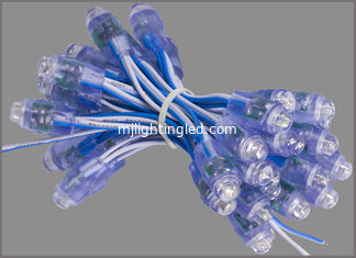 CHINA 5V LED Fuente de punto de píxeles de silicona de la luz de cubierta de la tira de LED para el signo de 9 mm de diámetro de la cuerda de luz para la decoración al aire libre proveedor
