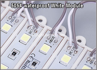CHINA La prenda impermeable brillante estupenda IP68 SMD LED de la luz blanca del módulo de DC12V 3 LED 5054 llevó secuencias del pixel de DHL Fedex expreso proveedor
