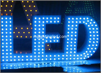 CHINA La iluminación de alta calidad de 5V LED pone letras a la lámpara llevada brillante de la luz del punto de 9m m para la señalización al aire libre 50pcs/string proveedor