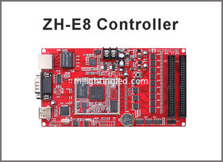 CHINA ZH-E8 Sistema de control de pantalla LED Red+USB+RS232 Puerto 256*4096,512*2048 Píxeles Tarjeta de control de módulo de color único y dual proveedor