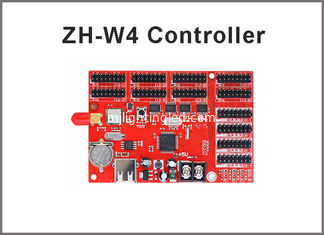 CHINA ZH-W4 llevó los pixeles de la tarjeta de regulador del wifi 800*128 con el puerto de USB para la muestra programble móvil llevada el panel del módulo p10 proveedor