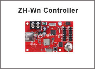 CHINA Sistema de programación inalámbrico del wifi de la tarjeta de control del puerto de USB de ZH-Wn de los pixeles 320*32 LED para la cartelera de publicidad del LED proveedor