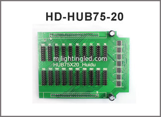 CHINA Puerto llevado a todo color del adaptador del módulo de la pantalla de visualización de la tarjeta de la conversión 20*HUB75 incluido para la tarjeta de control de HD proveedor