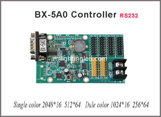 CHINA Sistema de control de pantalla de pantalla asíncrona BX-5A0 de control de señales LED en serie de un solo color/doble color proveedor