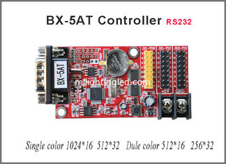 CHINA BX-5AT Tarjeta de control RS232 Puerto serie ONBON Controlador LED para pantalla LED de un solo y doble color proveedor