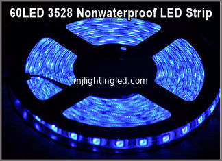 CHINA Lámpara de luz LED cinta de luz 3528 60LED/ Meter DC12V luz LED de color azul para la decoración del hogar lámpara proveedor