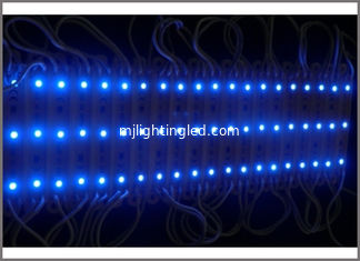 CHINA Prenda impermeable del módulo de las luces LED DC12V 3 LED del módulo de SMD 5730 para el color del azul de la ventana de exhibición del tablero de publicidad proveedor