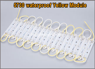 CHINA contraluz ligero al aire libre impermeable del módulo DC12V 3 LED de 20pcs 5730 LED para lúmenes del amarillo de la cartelera los altos proveedor