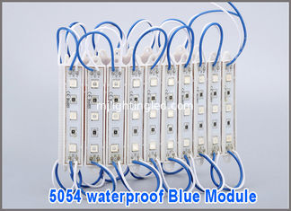 CHINA 20PCS/Loto 5054 3leds módulos 12V iluminación LED azul impermeable letras LED proveedor