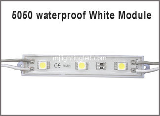 CHINA 20PCS/Lot 5050 el módulo llevado SMD 3 LED refresca la prenda impermeable blanca LED de DC12V para hacer excursionismo la exhibición del tablero de publicidad proveedor