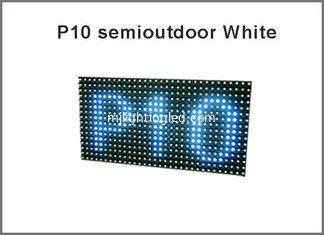 CHINA Pantalla de visualización blanca Semi-al aire libre de mensaje del módulo de la pantalla LED de color de la pantalla LED P10 de DIY proveedor