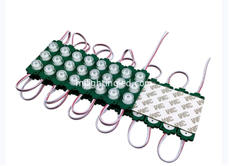 CHINA Alta potencia DC12V 3W módulos LED 3030 módulos de publicidad exterior luces de color verde proveedor