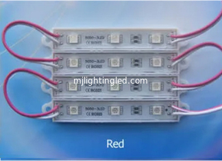 CHINA SMD 5050 Modulo LED de 3 LED rojo luz trasera para letras de señalización proveedor