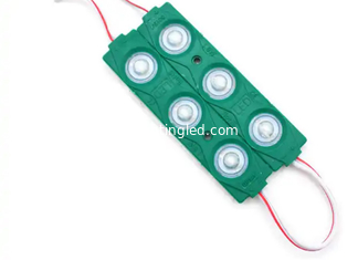 CHINA 8218 5730SMD módulo LED 12V luz verde para la señal publicitaria proveedor