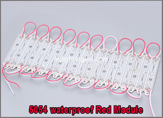 CHINA SMD 5054 3 luz de DC 12V LED de la lámpara de la publicidad de la luz de la prenda impermeable del rojo del módulo del LED proveedor