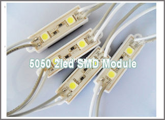 CHINA módulo ligero DC12V blanco de 5050 2 el pequeño LED llevó los módulos impermeables de la retroiluminación LED de la lámpara proveedor