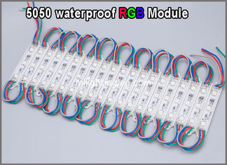 CHINA el módulo 12V de 20pcs LED 5050 RGB impermeabiliza los módulos llevados que se encienden para el contraluz llevado proveedor