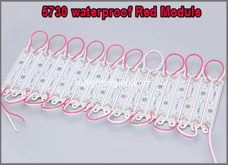 CHINA 3 la luz 5730 llevó los módulos llevados al aire libre del rojo del contraluz de la prenda impermeable de la luz del módulo proveedor