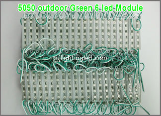 CHINA Verde 5050 SMD 6 Modulo LED de luz Inoxidable Signos de exterior Letras LED Luz publicitaria DC12V proveedor