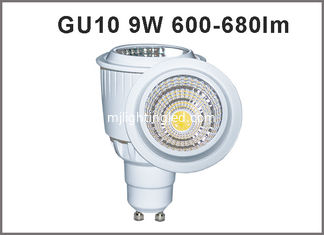 CHINA El alto brillo 9W se dirige la iluminación del reemplazo del haloge del bulbo dimmable/nondimmable 50W del proyector de 600-680lm gu10 LED proveedor