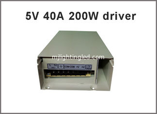 CHINA Transmisores de energía de 200 W 5V 40A Adaptador de 220 V a 5 V para iluminación LED proveedor