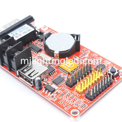 CHINA Huidu HD-S61 Tarjeta de control del módulo LED HD-A41 P10 Sistema de programación de pantalla RS232 + USB 1 * HUB08 2 * HUB12 proveedor