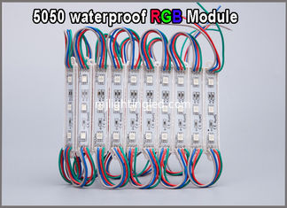 CHINA La lámpara 5050 de los módulos de la prenda impermeable de la luz del RGB LED llevó para las letras cambiantes de la iluminación del color proveedor