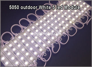 CHINA 5050 llevaron letras de canal blancas ligeras de los módulos 5chip LED del módulo proveedor