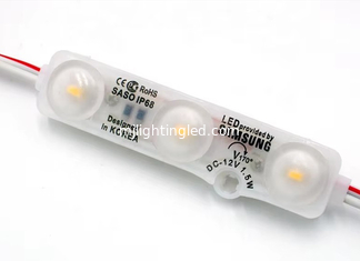 CHINA 5730 3 Modulo de luz LED 1.5W inyección 6818 Modulo de luz LED 12V con lente proveedor