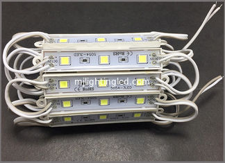 CHINA Prenda impermeable de las iluminaciones de los módulos 3smd 12V LED del CE ROHS 5054 para la señalización de la publicidad al aire libre proveedor