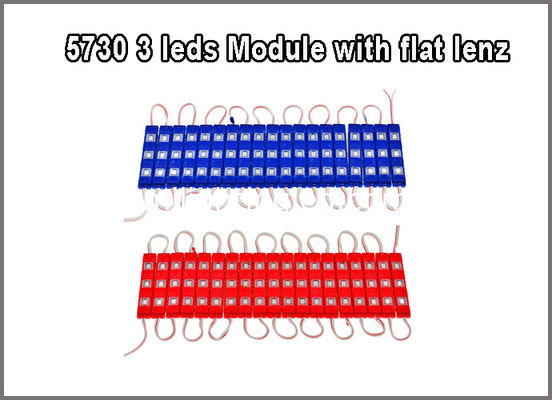CHINA 5730 3 Modulo LED 12V Modulos Luz para señalización publicitaria comercial proveedor