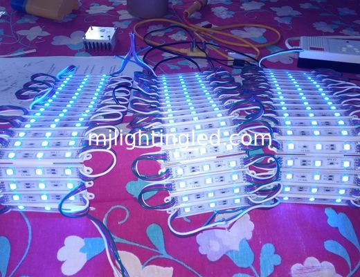 CHINA Módulo de luz LED RGB 5050 3SMD 12V para decoración de edificios exteriores proveedor