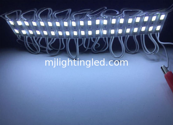 CHINA Módulo LED blanco 12VDC 2835 2LED a prueba de agua para mini letreros proveedor