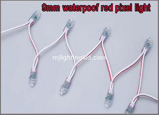 CHINA secuencia impermeable roja clara de los módulos IP68 de la secuencia del pixel de 9m m 5V LED para las letras de la carpa proveedor