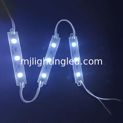 CHINA 12V 3 LEDs 5050 SMD módulos LED para la pancarta de la tienda signos letras CE ROHS proveedor