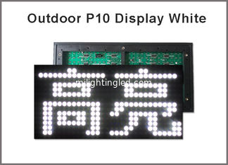 CHINA El singleocolor P10 llevó el módulo de la exhibición llevó los módulos de la muestra para hacer publicidad del color blanco de la pantalla de la pantalla LED del tablero 5V de la pantalla LED proveedor
