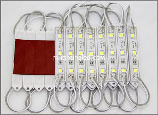 CHINA Nuevos módulos del smd del diseño 12V 3LED 5050 LED para el CE llevado al aire libre ROHS de las letras de canal de la retroiluminación LED de las letras de la muestra proveedor