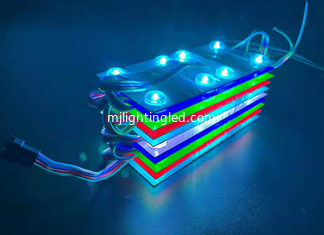 CHINA módulo suave de la barra de luz de techo de la película rgb LED Blockchain del módulo de 24V 4led de la caja de luz a todo color de la publicidad proveedor